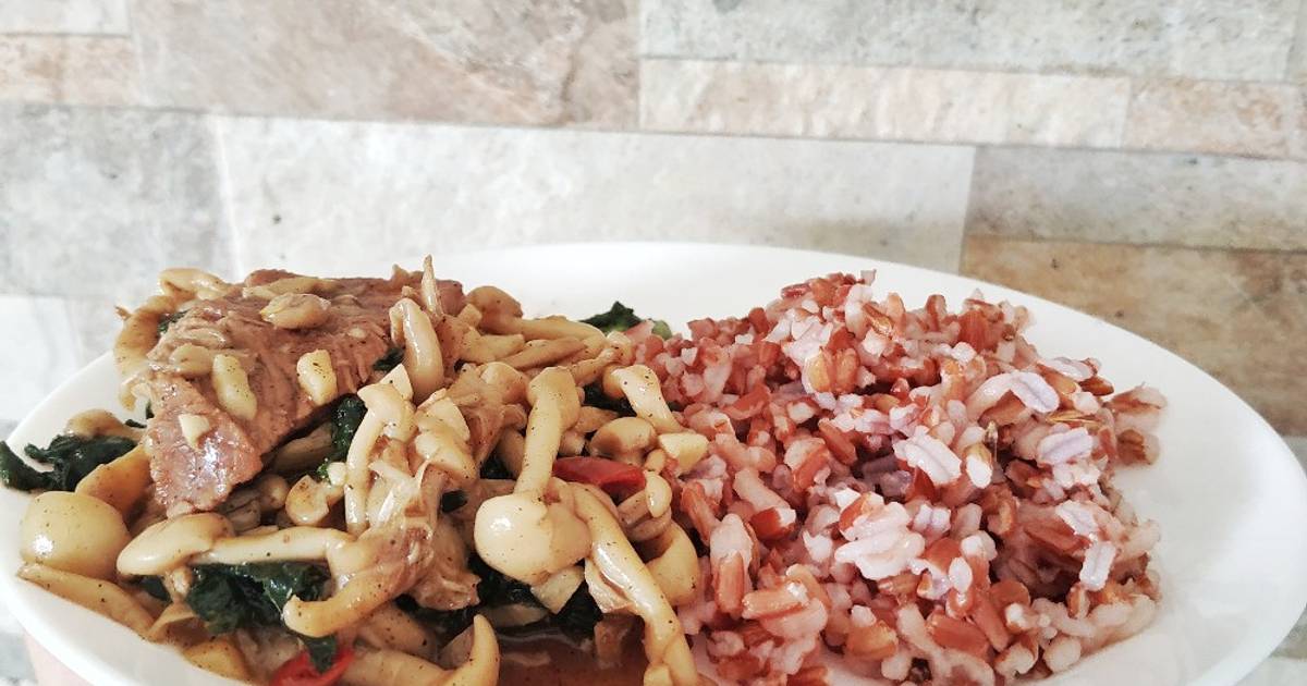 486 resep jamur shimeji enak dan sederhana Cookpad