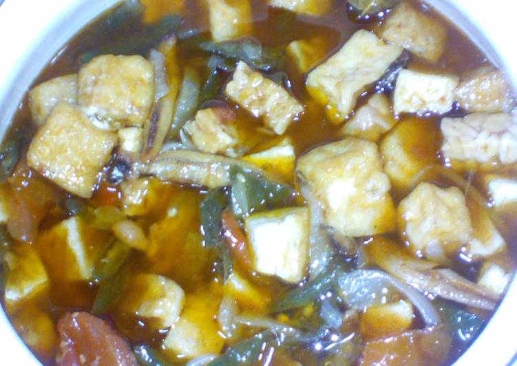 Bumbu Menyiapkan Tauco 3T (Teri - Tempe - Tahu) yang praktis