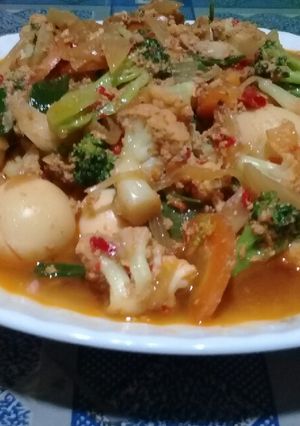 Foto resep Oseng Brokoli Telur Puyuh