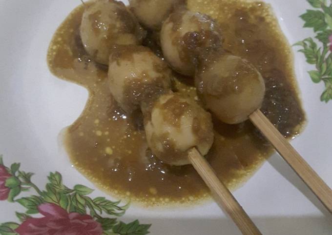 Sate telur puyuh