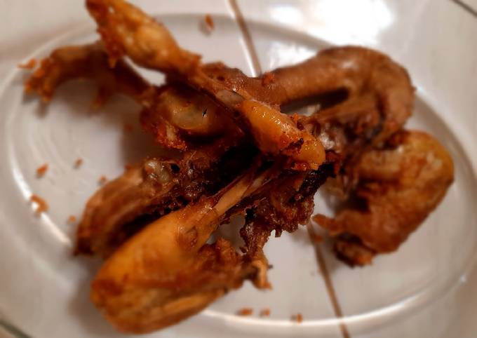 Ayam Pejantan Goreng Ungkep Presto