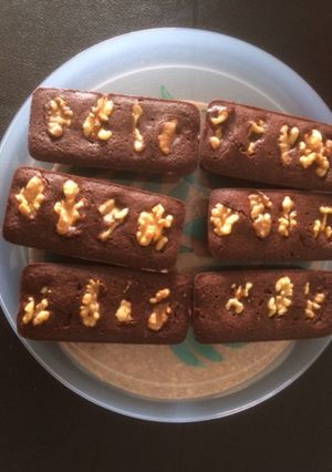 Une photo de Financiers au chocolat et aux noix 🍪