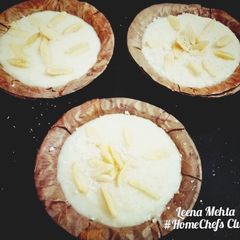 A picture of Vegan Rice Pudding with custard apple.