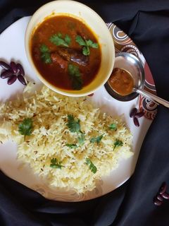 राजमा और जीरा राइस (Rajma aur Jeera Rice recipe in hindi) रेसिपी मुख्य फोटो