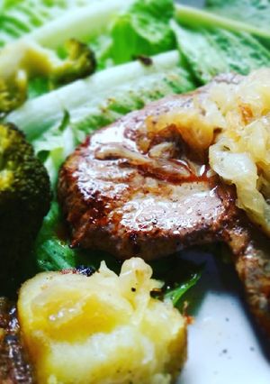 Una foto de Bife