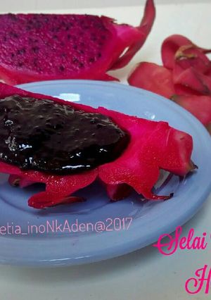 Foto resep Selai buah Naga homemade #bantumantenbaru