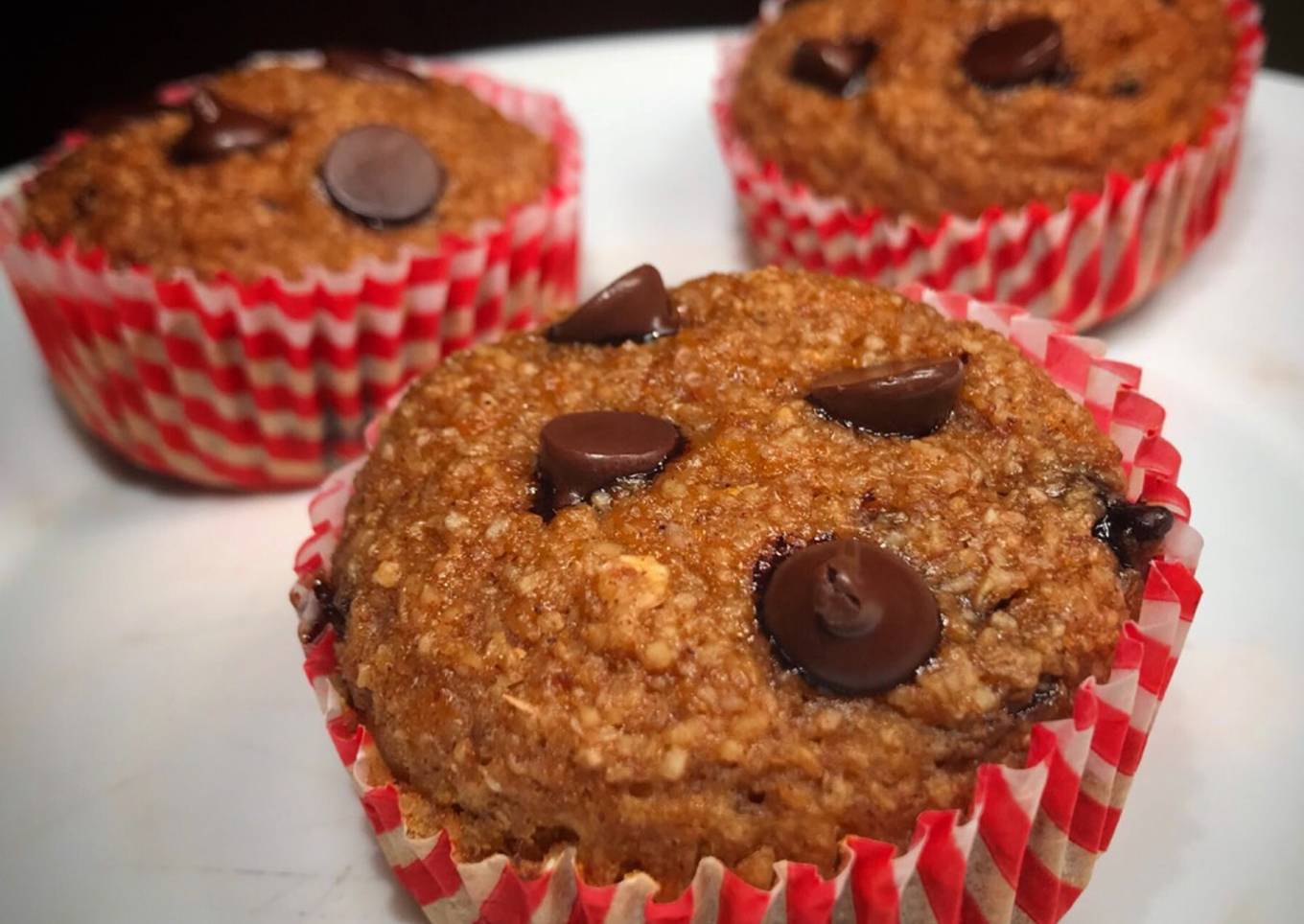 Muffins de avena, canela y calabaza saludables