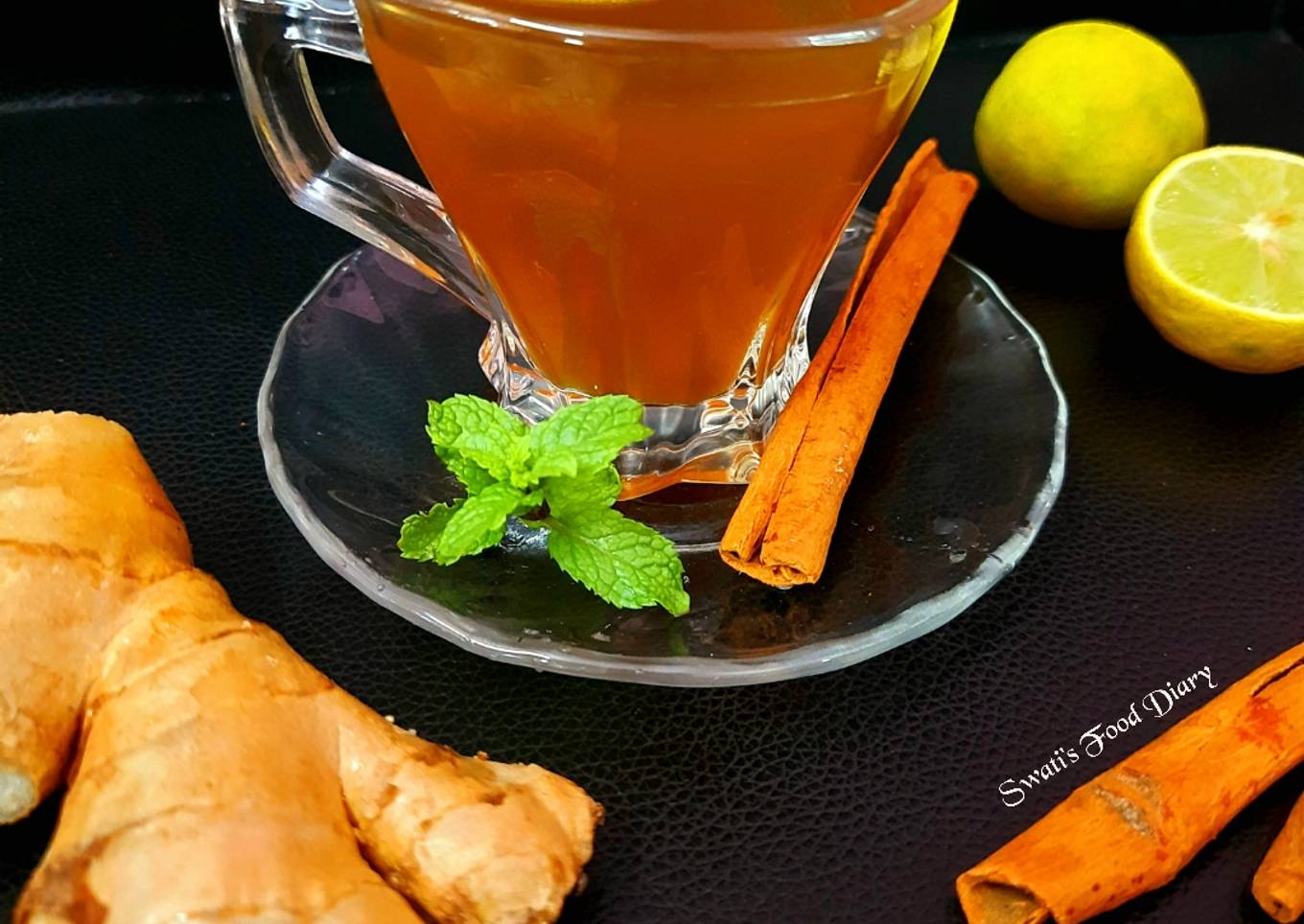Spiced Lemon Tea