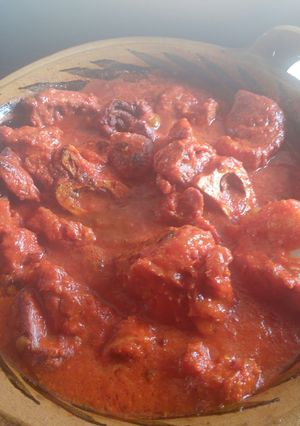 Una foto de Carne de res enchilada a la Mario.s