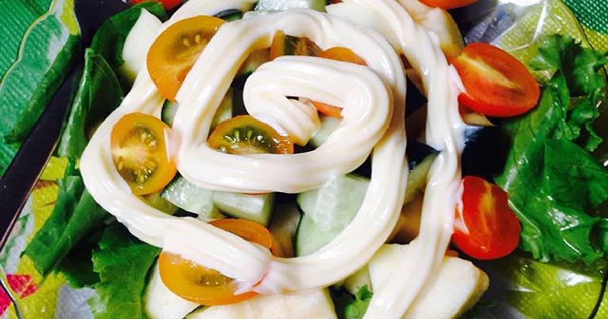 Hướng dẫn cách làm salad táo xà lách đơn giản và giảm cân hiệu quả