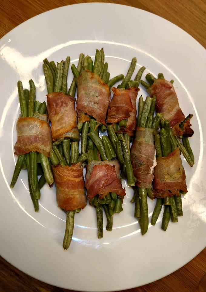 Спаржева квасоля в 🥓 беконі