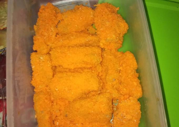 Cara membuat 17.Nuget ikan wortel homemade?
