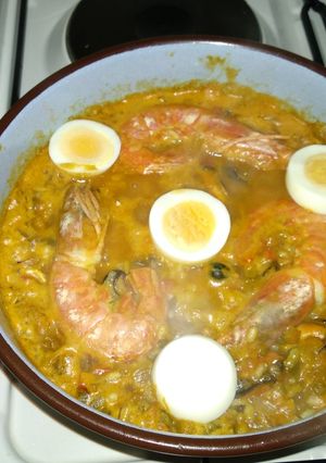 Una foto de Arroz Marinero