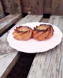 Muffins de avena y banana