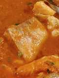 Urta en salsa al coñac