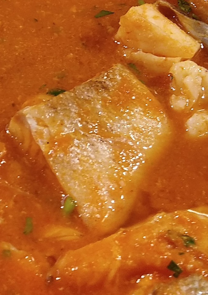 Una foto de Urta en salsa al coñac