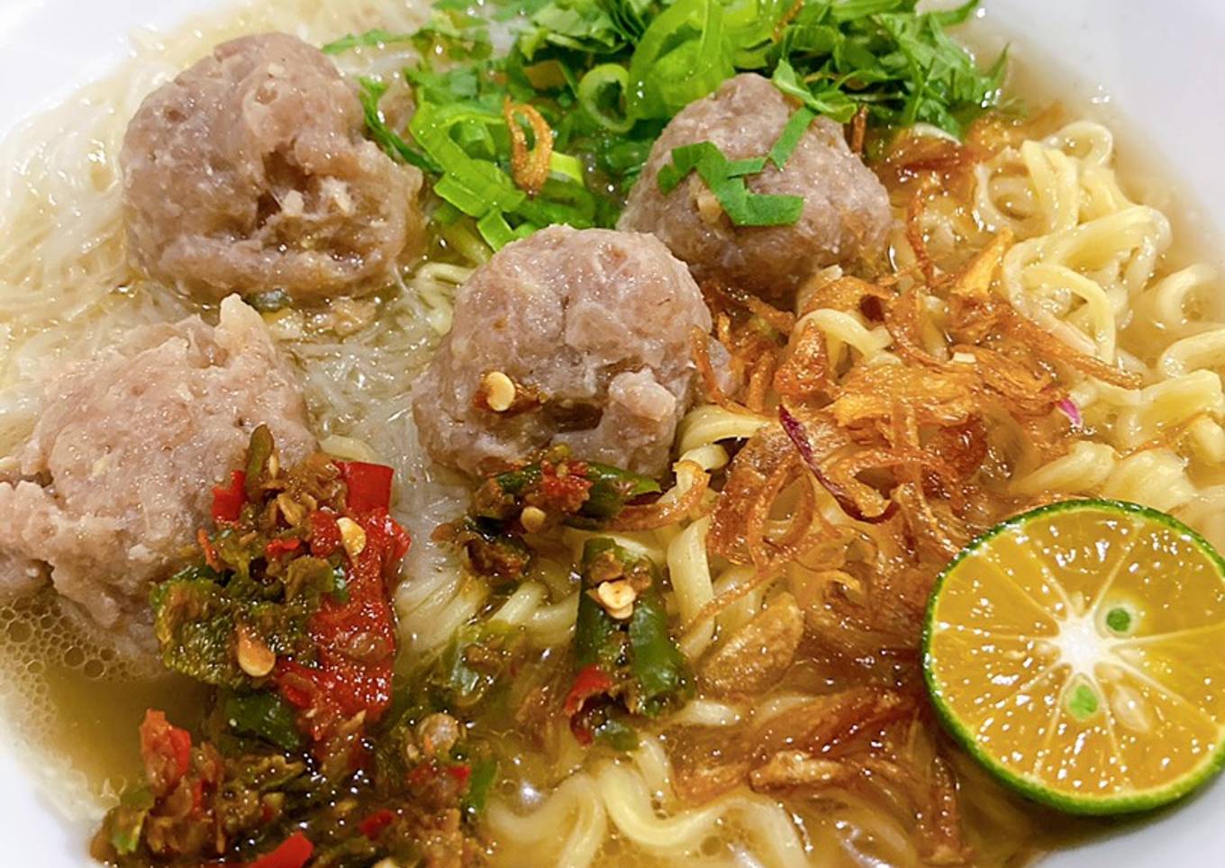 Bakso Urat Sapi (Daging Sengkel Kembang)