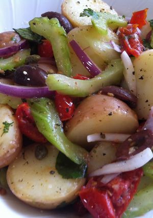 A picture of My Italian Potato Salad.