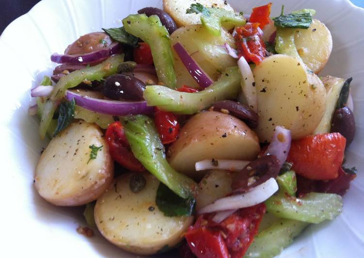 How to Make Any-night-of-the-week My Italian Potato Salad