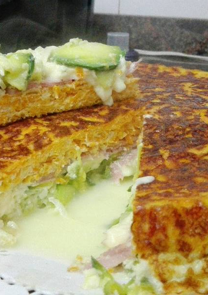 Una foto de Budín de verduras
