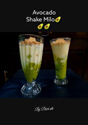 Foto resep Avocado Shake 🥑🥑🥑 (Alpukat Kocok) Milo