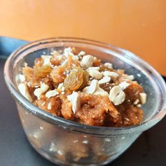 A picture of Watermelon ka halwa.