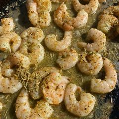 A picture of Smoked Buttery Shrimp.