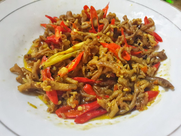Resep Tumis Usus Ayam, Bikin Ngiler
