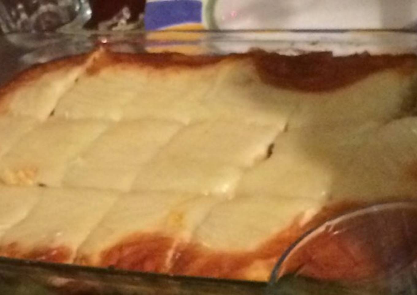 Lasaña de carne molida