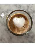 Cappuccino con schiuma (Latte Art) ♡🥛☕️