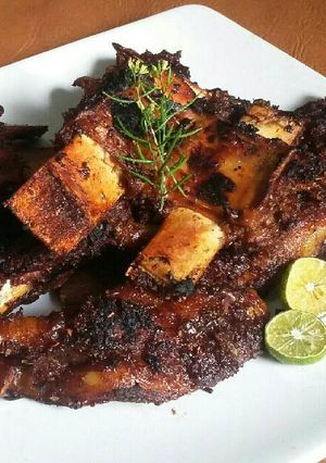 Foto resep Iga Bakar Pedas Manis #kitaberbagi