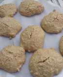 Galletitas con harina de avena y hojuelas