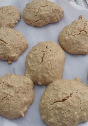 Una foto de Galletitas con harina de avena y hojuelas
