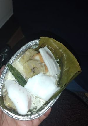 Foto resep Carang Gesing (kelapa muda,pisang dan roti tawar)