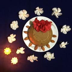 A picture of Atta Halwa.