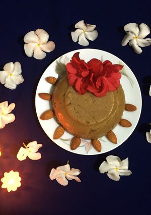 A picture of Atta Halwa.
