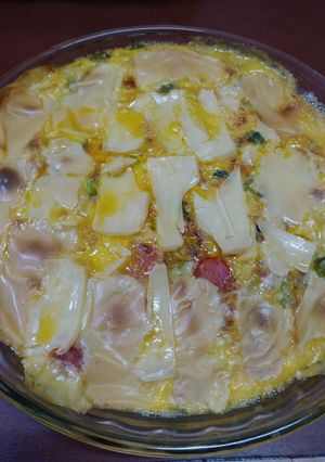 Foto resep Egg Caserolle isian Rougout ala saya