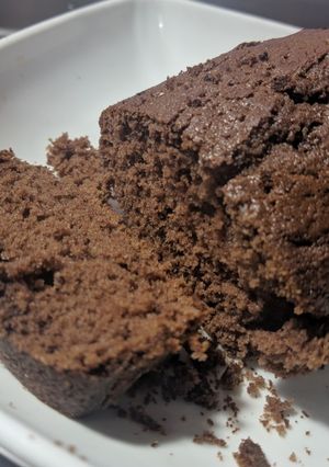 Una foto de Budín de chocolate RÁPIDO Y FÁCIL 🤤❤
