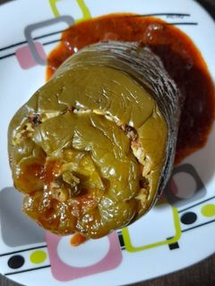 عکسی از دستور دلمه فلفل دلمه ای