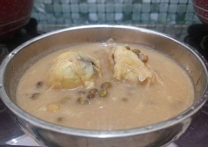 Resepi bubur kacang hijau durian