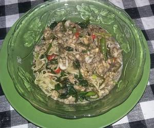 Resep Mudah Tumis cumi tempe saus tiram Enak Sempurna