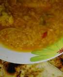 Lo que me dejó María🌀😁Sopas de pollo y jamón