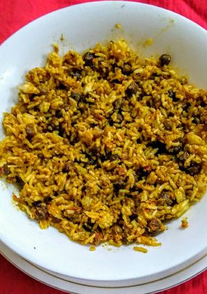 A picture of Chana pulav.