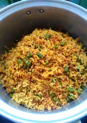 عکسی از دستور استانبولی پلو نذری