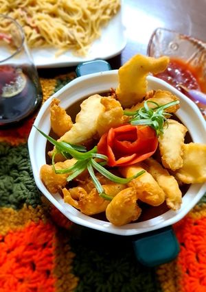 A picture of Chicken Tempura.