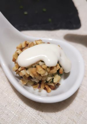 Foto di Polpettine spinaci in crosta di nocciole