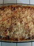 Gratin d'aubergines sauce bolognaise maison