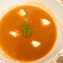 A picture of Tomato soup.