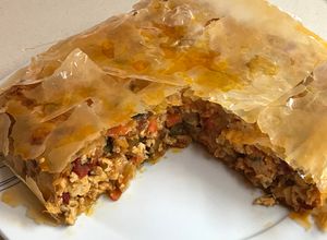Foto principal de 6 hojas 🍁de Masa FILO con Pollo🐓 (Árabe)