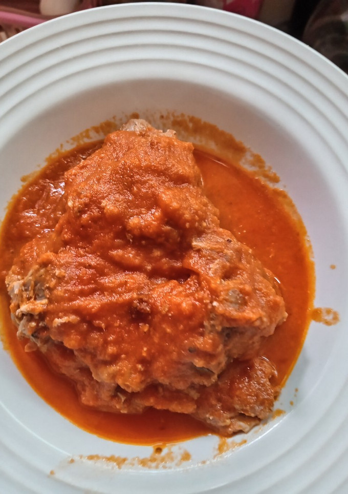 Una foto de Costillas en salsa de serrano
